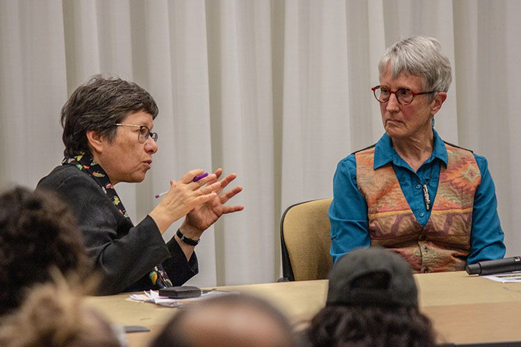 Anna Tsing and Donna Haraway